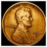 1909-S Lincoln Wheat Cent NICELY CIRCULATED