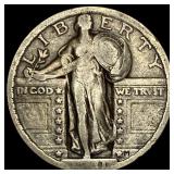 1925 Standing Liberty Quarter LIGHTLY CIRCULATED