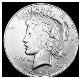 1928 Peace Silver Dollar CLOSELY UNCIRCULATED