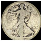 1917-S Walking Liberty Half Dollar NICELY CIRCULAT