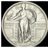 1917-S Silver Standing Liberty Quarter HIGH GRADE