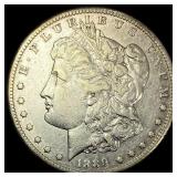 1889-S Silver Morgan Dollar NEARLY  UNCIRCULATED