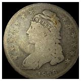 1836 Capped Bust Half Dollar NICELY  CIRCULATED