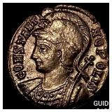 Roman Constantinian 330-340 AD AE3/4 BI Nummus UN
