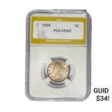 1906 Liberty Victory Nickel PGA MS64