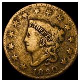 1820 Large Cent NICELY CIRCULATED