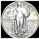 1929-S Silver Standing Liberty Quarter CLOSELY UNC