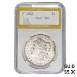1882 Morgan Silver Dollar PGA PR63