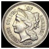 1868 Nickel Three-Cent Piece UNCIRCULATED