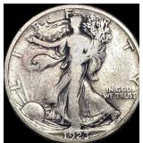 1923-S Silver Walking Liberty Half Dollar LIGHTLY