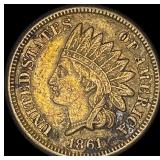 1861 Indian Head Cent CLOSELY UNCIRCULATED