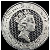 2021 St. Helena 1/3 oz Platinum Guinea SUPERB GEM