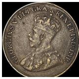 1925 Canada Bronze One Cent NEARLY UNCIRCULATED