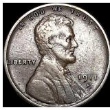 1911-S Lincoln Wheat Cent LIGHTLY CIRCULATED