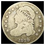 1829 Capped Bust Dime NICELY CIRCULATED