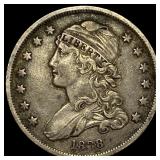 1838 Capped Bust Quarter NEARLY UNCIRCULATED