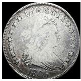 1806 Silver Draped Bust Half Dollar LIGHTLY  CIRC