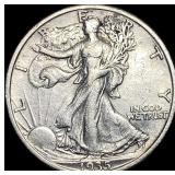 1935-S Silver Walking Liberty Half Dollar CLOSELY
