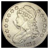 1829 Capped Bust Half Dollar CLOSELY UNCIRCULATED
