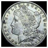 1896-O Silver Morgan Dollar CHOICE AU