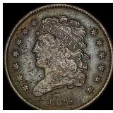 1835 Classic Head Half Cent NEARLY  UNCIRCULATED