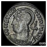 Roman Constantinian 330-340 AD BI Nummus UNCIRCUL