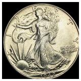 1942 Walking Liberty Half Dollar CHOICE BU