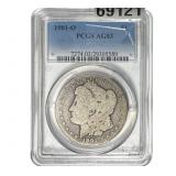 1941-O Morgan Silver Dollar PCGS AG03