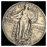 1930 Standing Liberty Quarter LIGHTLY  CIRCULATED