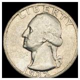 1932-S Silver Washington Quarter LIGHTLY  CIRCULA