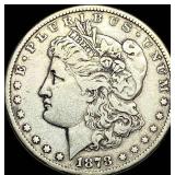 1878-CC Silver Morgan Dollar LIGHTLY  CIRCULATED