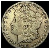 1890-CC Silver Morgan Dollar LIGHTLY CIRCULATED
