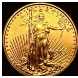 2021 1/10 oz Gold American Eagle $5 SUPERB GEM BU