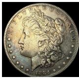 1884-S Silver Morgan Dollar NEARLY  UNCIRCULATED