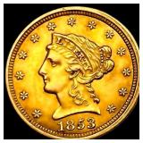 1853 $2.50 Gold Quarter Eagle