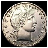 1894 Barber Half Dollar