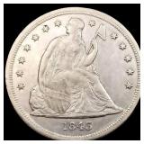 1843 Seated Liberty Dollar