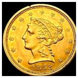 1853 $2.50 Gold Quarter Eagle
