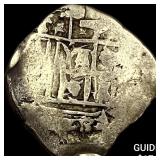 1500s-1600s Spanish Colonial Silver Cob NEARLY UNC