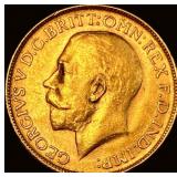 1922-B Gold Sovereign South Africa Mint UNCIRCULAT