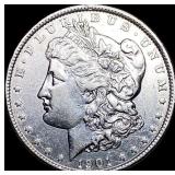 1901 Morgan Silver Dollar ABOUT UNCIRCULATED