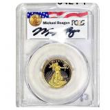 2021-W 1/4 OZ Gold Eagle $10 TY1 PCGS PR69 DCAM