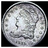 1835 Capped Bust Half Dime CLOSELY  UNCIRCULATED