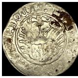 1500s-1600s Lithuria Silver Grosz CLOSELY UNCIRCUL