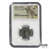 Roman Gallienus, AD 253-268 BI Dbl-Denarius NGC X
