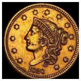 1838 Braided Hair Large Cent CLOSELY  UNCIRCULATE
