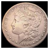 1889-CC Morgan Silver Dollar