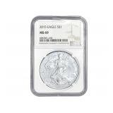 2015 Silver Eagle NGC MS69