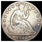 1855-O Seated Liberty Half Dollar NICELY  CIRCULA