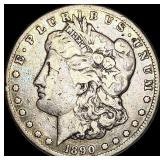 1890-CC Silver Morgan Dollar LIGHTLY  CIRCULATED